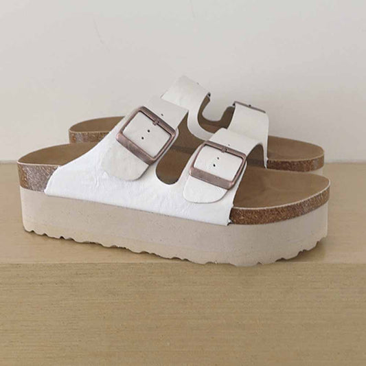 2026 new leisure platform heightening sandals and slippers have a shoe box