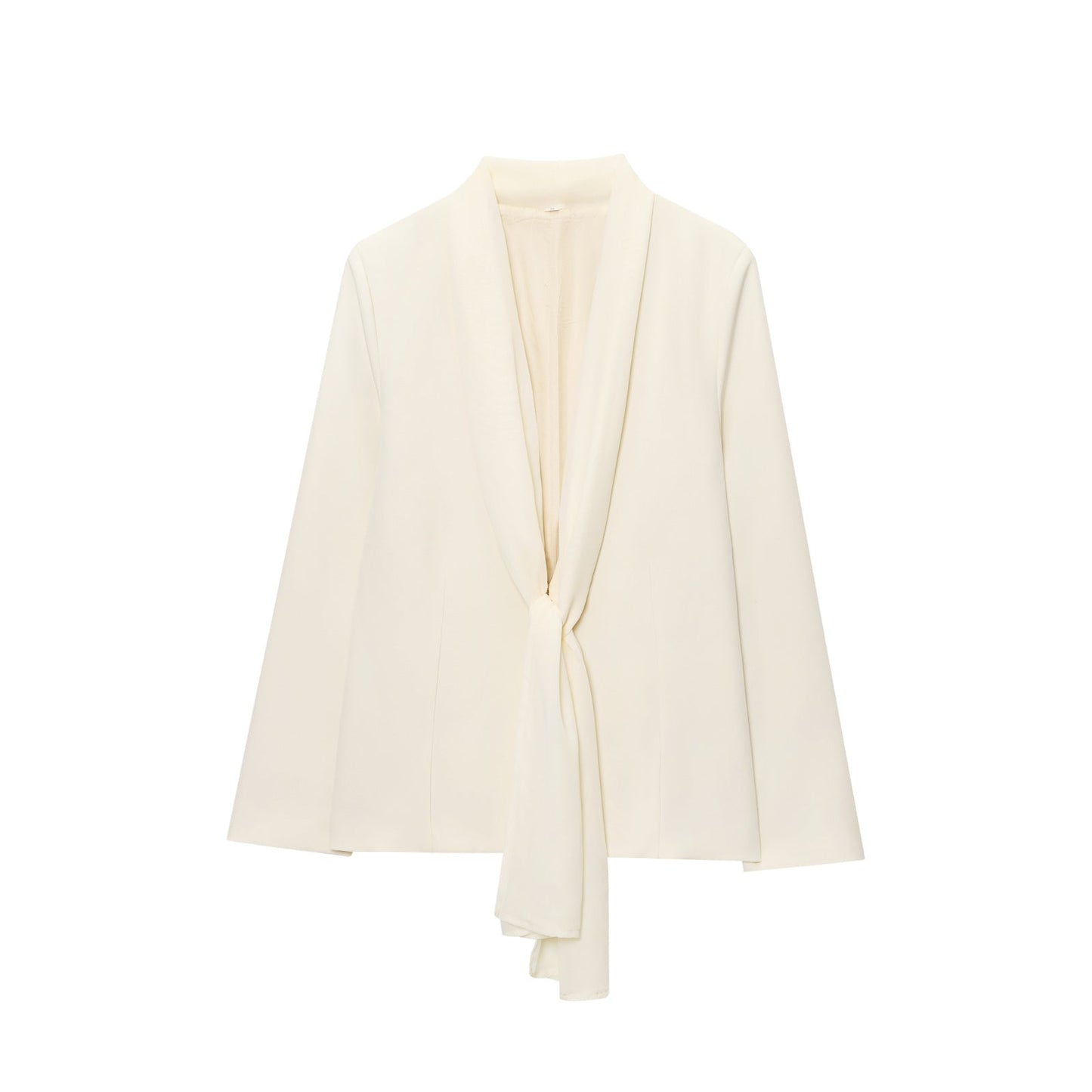 suit Women's 2 pieces tie decoration lapel Blazer Coat +Pants