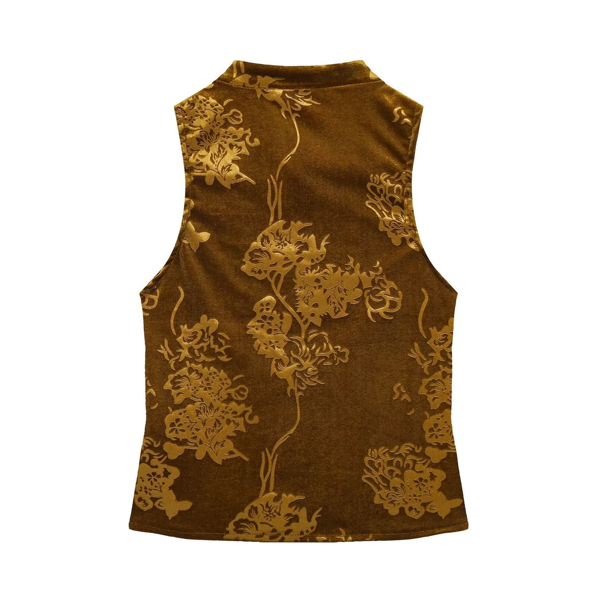 suit Women's 2 pieces bow decoration printed velvet top +pants